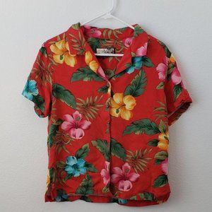 Vintage Havana Jack’s Cafe Hawaiian Shirt – Size M